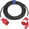 CEE-Verlängerung 16 A 400 V 10m H07RN-F 5x1,5 mm² schwarz IP44