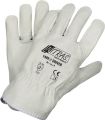 Handschuhe Driver Gr.10 grau Rindvollleder EN 388 Kat.II Nitras