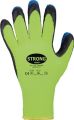 Handschuhe Forster Gr.10 neon-gelb/blau PES m.Latex EN 388,EN 511 Kat.II