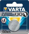 Knopfzelle Professional Electronics 3 V 170 mAh CR2025 20,0x2,5mm VARTA