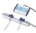 Mobiler Ultraschall-Durchflussmesser + 1 Paar Ultraschallwandler 1MHZ