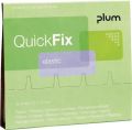 Pflasterstrips QuickFix elastisch 45 St./Refill PLUM