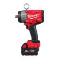 Square cordless impact wrench with snap ring