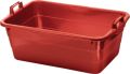 Wanne L620xB425xH250mm Inh.45l PE rot LOCKWEILER