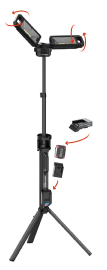 Aktions-Set Tower 5 Connect Baustrahler mit 5000 Lumen und integriertem Stativ