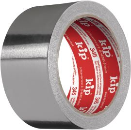 Aluminium adhesive tape 345 with lining length 50 m width 50 mm roll KIP