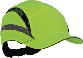 Anstoßkappe First Base 3 Classic Hi-Vis 52-65 cm gelb Mikrofaser EN812:A1 EN471