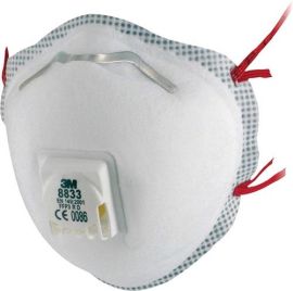 Respirator 8833 EN 149:2001 + A1:2009 FFP3 NRD 10/box 3M