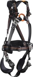 Safety harness Ignite Trion EN361:2002 black/orange/anthracite for cloth size M/