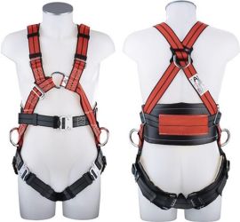 Safety harness MAS 400 Quick Exclusiv plus EN361 EN358 4-point, 170mm back part