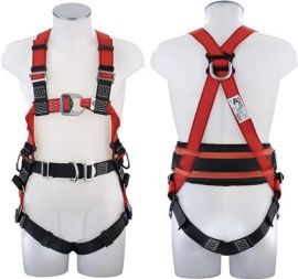 Safety harness MAS63 Var. S Economie EN361 EN358 4-point, 100/140mm back part fo