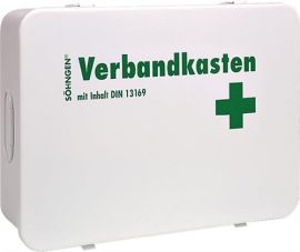 Site first-aid kit, large OSLO W350xH250xD100approx.mm white SÖHNGEN