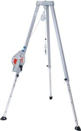 Tripod with fall arrester EN 795b category 3 19.0 kg aluminium MAS