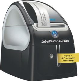 Etikettendrucker LabelWriter 450 Duo Schriftbandbreiten 6,9,12,19,24mm DYMO