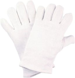 Handschuhe Gr.8 weiß Baumwoll-Trikot Kat.I NITRAS