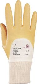 Handschuhe Monsun 105 Gr.10 curry BW-Trikot m.Nitril EN 388 Kat.II