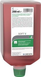 Hautreinigungslotion GREVEN® SOFT V 2l leichte Verschmutzung Flasche