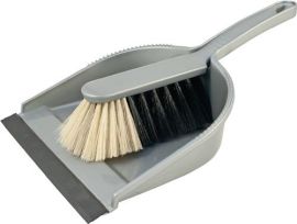 Dustpan and brush hand brush and dustpan silver SOREX