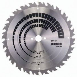 Kreissägeblatt Construct Wood AD350mm Z.24 WZ Bohr.30mm Schnitt-B.3,2mm HM BOSCH