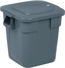 Multi-purpose container grey 151.5 l PE L595xB595xH730mm RUBBERMAID