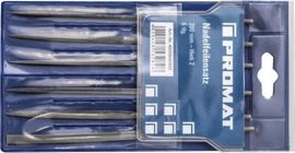 Needle file set length 200 mm cut 2