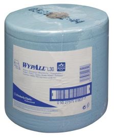 Putztuch WYPALL L20 EXTRA 7346 L380xB235ca.mm 2-lagig,perforiert blau Rl.