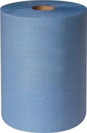 Cleaning wipe profix handy plus L380xW360approx. mm 2-ply, perforated blue 500 w