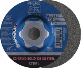 Schruppscheibe CC-GRIND-SOLID SG D.125mm STA PFERD