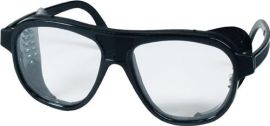 Schutzbrille EN 166 Bügel schwarz,Scheiben klar Nylon,Ku.