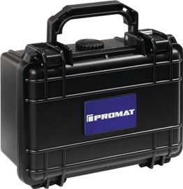 Protective case PROMAT W.210xD.167xH.90mm plastic water-tight w.foam inserts PRO