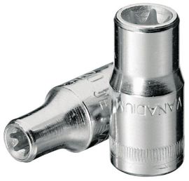 Socket bit TX 20 1/4 inch E E6 length 25 mm GEDORE