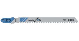 Jigsaw blade T 127 D L.74mm HSS pitch3mm straight set f.thin to thick metal sh.