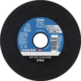 Cutting disc SG STEEL D125x1.6mm straight steel bore 22.23 mm PFERD