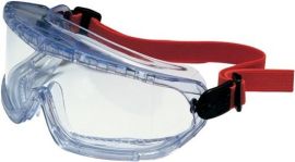 All-round vision safety goggles V-MAXX EN 166 clear frame, clear lens polycarbon