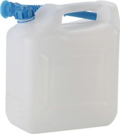 Water canister 12 l HD-PE with spout H331xB290xT160mm HÜNERSDORFF