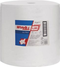 Wischtuch Wypall L30 7331 L380xB370ca.mm 3-lagig weiß 1 Rl.x 1000 Tü.