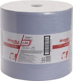 Wischtuch Wypall L30 7359 L380xB350ca.mm 3-lagig blau 1 Rl.x 1000 Tü.